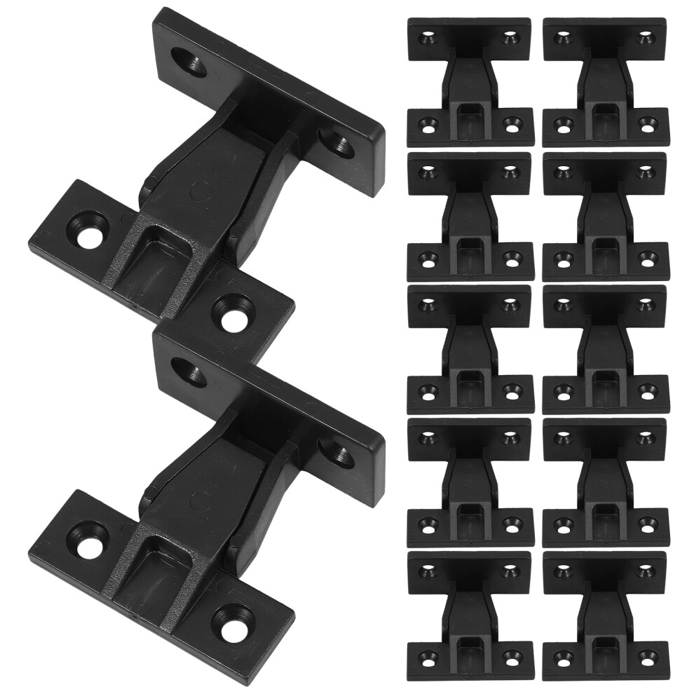48 Sets Plastic False Cabinet Clips For Wall Cabinet Support 3014198049359