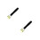 2Pcs Rubber Sound Deadening Roller Tool For Car Audio Insulation 7
