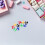 30Pièces Balls Nylon Jeu Fléchettes Pour 5