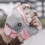 Heated Glove 2 Pcs Pink USB Rechargeable Microfiber 2000mAh 6