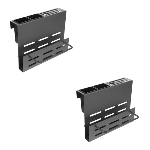 2Pcs Multi-Function Chopstick Holder Wall Mount Cutter Organizer 2