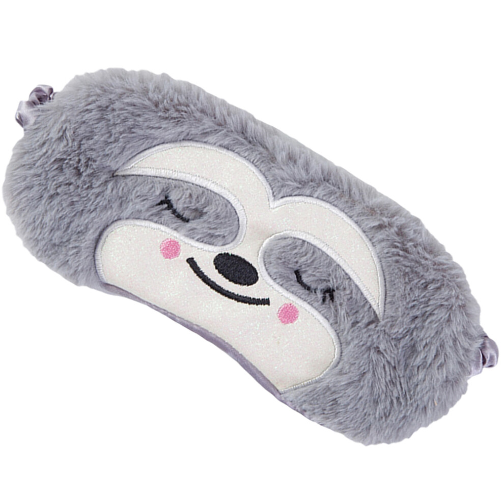Photos - Facial Mask 2 Count Cartoon Sleeping Eye Mask Cotton Shade Cover Light Blocking