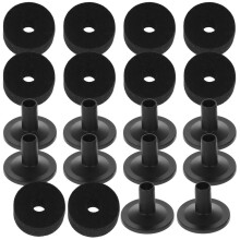 Set Of Cymbal Replacing Sleeve With Base And Felt Pad