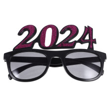 3Pcs 2024 New Year Party Funny Sunglasses Novelty Glasses