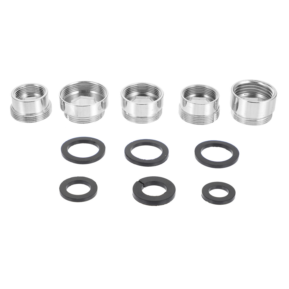 10 Pcs Copper Faucet Aerator Connector Kitchen Adapter Accessory 3603603426344