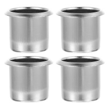 8 Pcs Iron Tea Light Candle Holders Metal Cups
