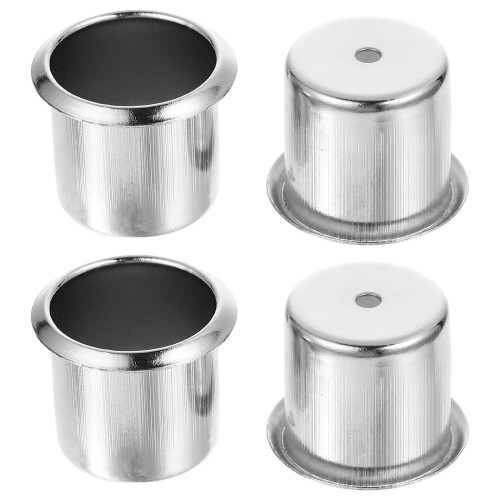 8 Pcs Iron Tea Light Candle Holders Metal Cups 2