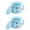 2Pcs Plastic Urinal Potty With Lid For Kids Home Camping 5
