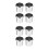 8 Pcs Iron Tea Light Candle Holders Metal Cups 8