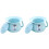 2Pcs Plastic Urinal Potty With Lid For Kids Home Camping 2