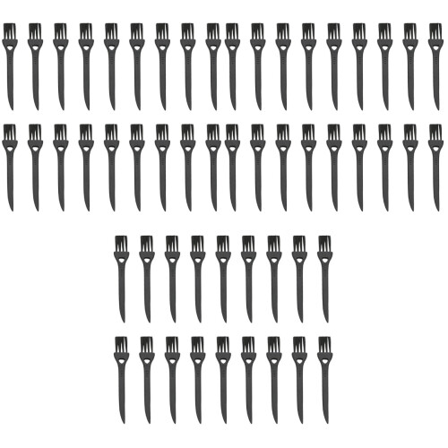 150 Pcs Cleaning Brush For Keyboard And Electronics Black Handle 2