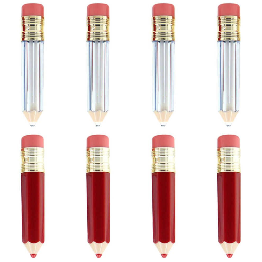 Inoomp 2 Pack Pencil Lip Gloss Container Lipstick Containers Empty Tube