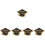 150 Pcs Graduation Cap Shape Greeting Paper 7