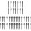 150 Pcs Cleaning Brush For Keyboard And Electronics Black Handle 2
