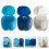 6 Pcs Plastic Retainer Case Portable Denture Boxes (Assorted Color) 8