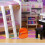 6 Pcs Mini Doll Backpack Cloth Bags Orange Pink 3