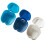 6 Pcs Plastic Retainer Case Portable Denture Boxes (Assorted Color) 11