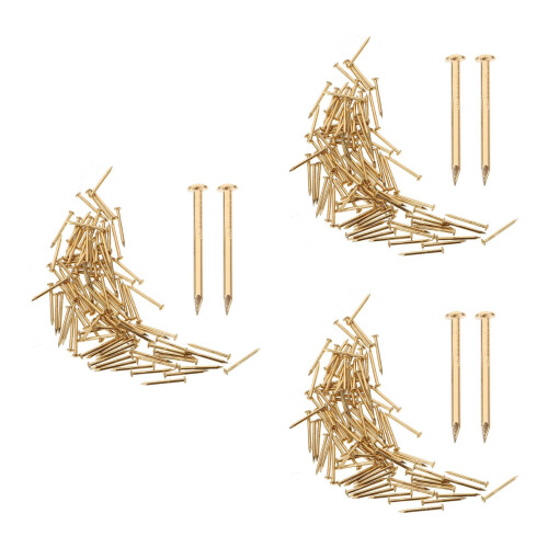 300 Pcs Pure Copper Decorative Nails 2