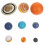27 Pcs Simulated Universe Nine Planets Models For Kids Cognition 1