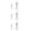 6 Pcs Powder Spray Bottle For Baking And Cake Decoration 4