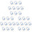 30 Pcs Creative Swimming Nose Clips Professional 4