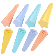 40 Pcs Refillable Ice Cream Mold With Lid For Diy Making