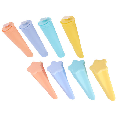 40 Pcs Refillable Ice Cream Mold With Lid For Diy Making 1