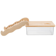 3 Sets Hamster Tub Acrylic Accessories Guinea Pig
