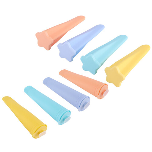 40 Pcs Refillable Ice Cream Mold With Lid For Diy Making 2