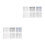 12 Sheets Self Adhesive Eye Face Gems Rhinestone Stickers 9