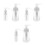 6 Pcs Powder Spray Bottle For Baking And Cake Decoration 9