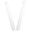 2Pcs Portable Clear Magnifying Drawing Ruler Tool Scale Straight 6