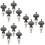 12 Pcs Ukulele Tuners Tuning Pegs Machine Heads String Buttons 8