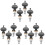 12 Pcs Ukulele Tuners Tuning Pegs Machine Heads String Buttons 4
