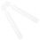 2Pcs Portable Clear Magnifying Drawing Ruler Tool Scale Straight 8