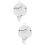 2 Pcs Music Box Clockwork Bell Holder Wind-Up Rattle White 7