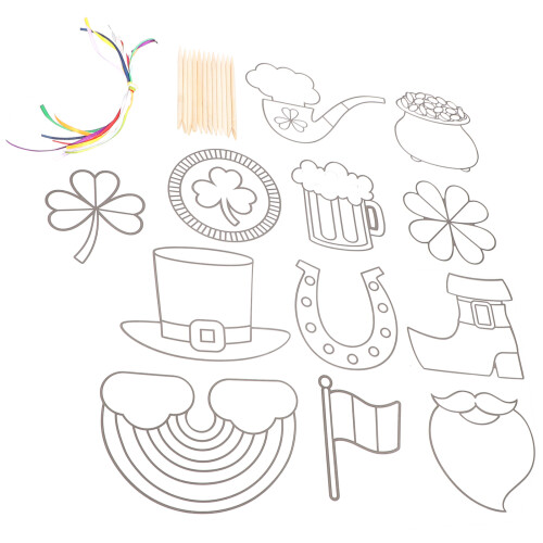 2 Sets St Patrick'S Day Scratch Paper Craft For Kids 1