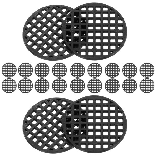 200 Pcs Planter Hole Mesh Pads Round Plant Pot Bottom Nets 2