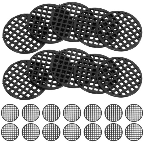 200 Pcs Planter Hole Mesh Pads Round Plant Pot Bottom Nets