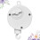 2 Pcs Music Box Clockwork Bell Holder Wind-Up Rattle White 10