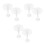 6 Pcs Pickling Weights: Plastic Press Plates For Fermenting Vegetables 6