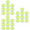 30 Pcs 18X9Mm Circular Bubble Level For Calibration 7