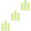 30 Pcs 18X9Mm Circular Bubble Level For Calibration 5