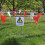 1 String Quarantine Warning Flag Supplies Polyester Isolation 6
