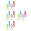 16 Pcs Pull Up Rings For Walking And Standing Support 8