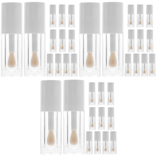3 Pack Refillable Lip Gloss Tubes Empty Lipstick Cute Mini Lipgloss 2
