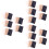 90 Pcs Retro Envelopes Rectangular Miniature Envelopes Adorable 5