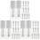 3 Pack Refillable Lip Gloss Tubes Empty Lipstick Cute Mini Lipgloss 2