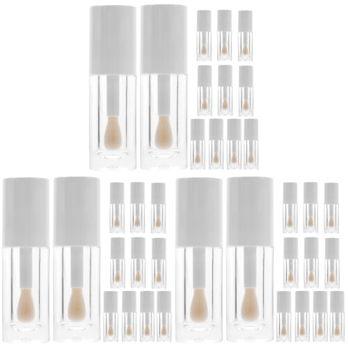 3 Pack Refillable Lip Gloss Tubes Empty Lipstick Cute Mini Lipgloss 1