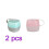 4Pcs Portable Pacifier Boxes PP Wide Mouth Storage For Kids 3
